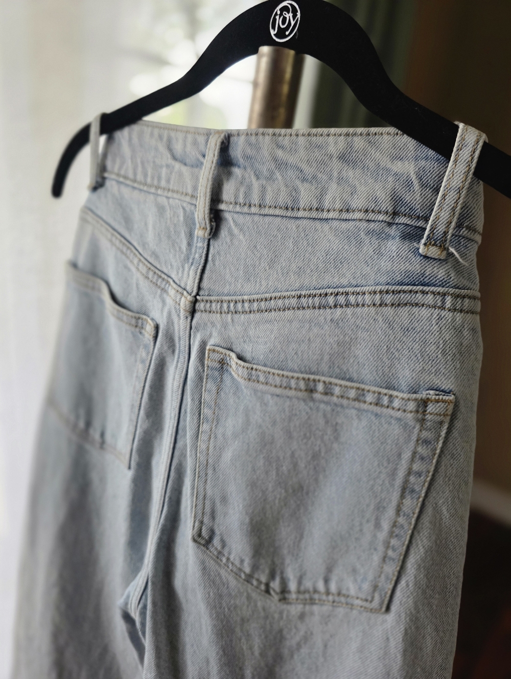 H&M Light Blue High-Rise Flared Jeans - Picture 7 of 12